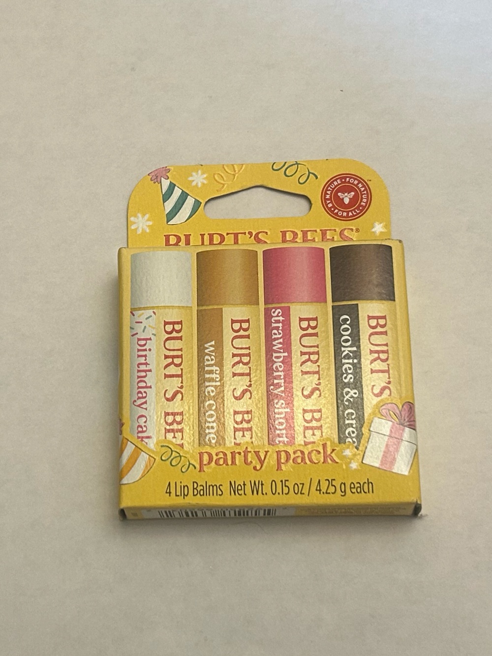 5/25$ item ๐ Burt's Bees Lip Balm 4-Pack